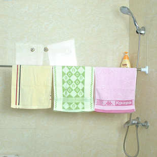 不锈钢免打孔伸缩杆浴帘杆打支撑杆窗帘杆直杆杆轨道免罗马墙洞