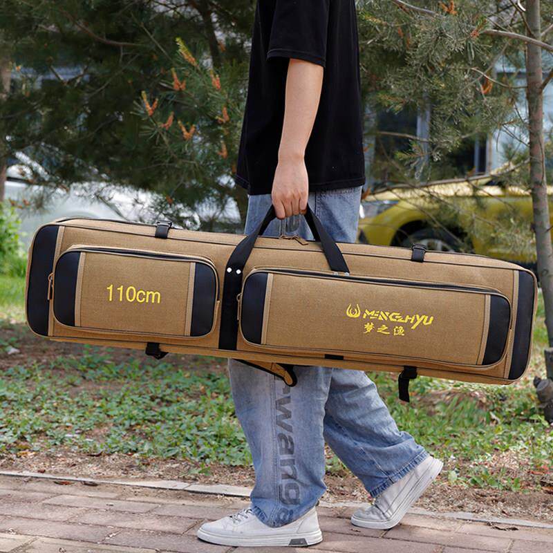鱼竿c包110cm120m10m三c层双渔具包大容量海杆包收纳包渔具CFV肩