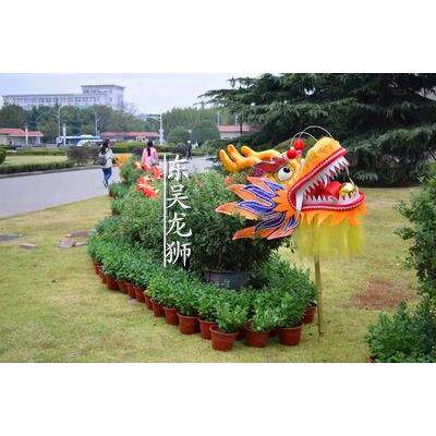端午节舞龙道具舞龙狮龙头龙尾龙舟造型装展示用品节日商展布置道