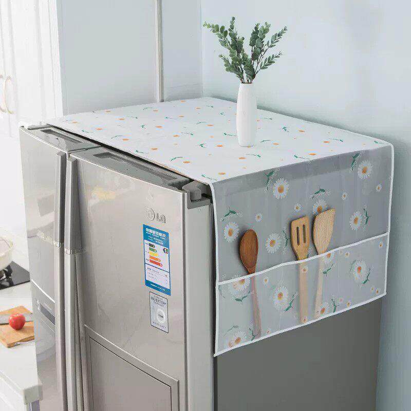 冰箱防尘罩电ZYO收纳防潮隔纳脏灰尘整理收家布罩用器