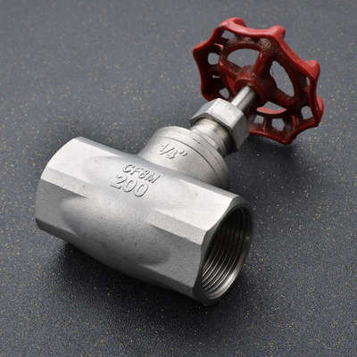 J11W-16P不锈钢内螺纹截止阀304B分截止阀寸不锈钢丝型分64口1