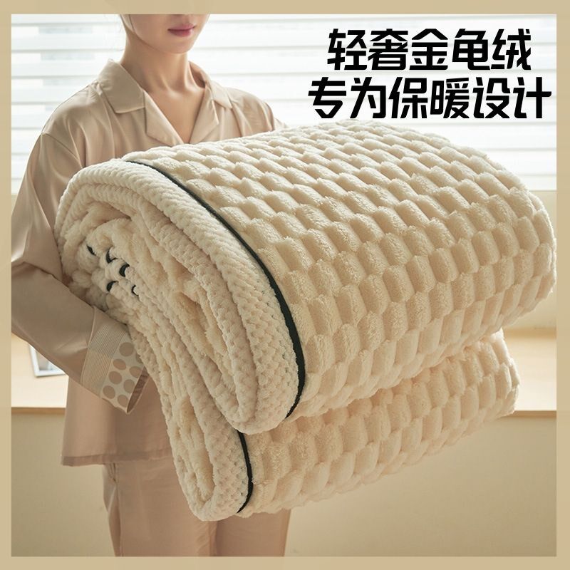 烤火被子冬天日式烤火罩电烤炉罩烤火箱被家用加绒加厚保暖珊瑚绒