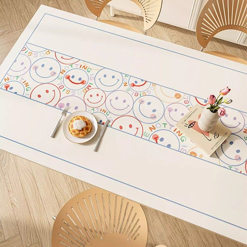 餐桌桌垫皮革材质隔热防水防油防烫耐高温家用免洗茶几桌面保护垫