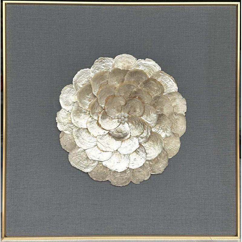 客厅背景装饰画沙发背景墙欧式简约贝壳画风格新挂画中式现代现代