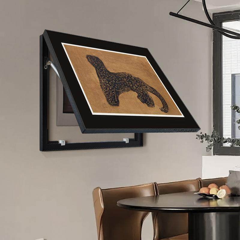 2025年金钱豹中古风电表箱盒装饰画法式复古电箱网线盒遮挡挂画,电子元器件市场,其它元器件,淘宝优惠券,粉丝福利购,淘宝优惠卷