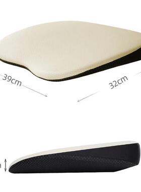 汽车坐垫加厚主驾驶屁增单高46465垫司机个屁垫座椅车凹陷加高用