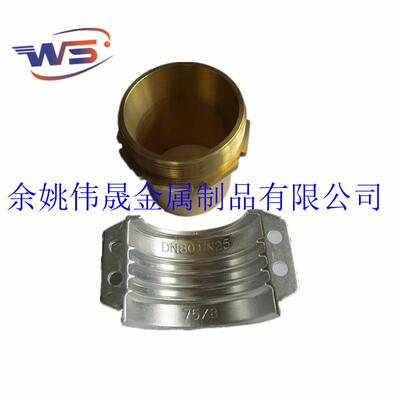 供应DN817EN41420-3工业管夹2铝合金不锈钢两片PKP式抱箍卡箍