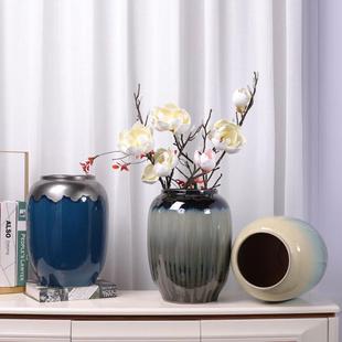 柜陶瓷花瓶北欧风现代简C-14客厅餐桌电视约创意干小花插花装饰品
