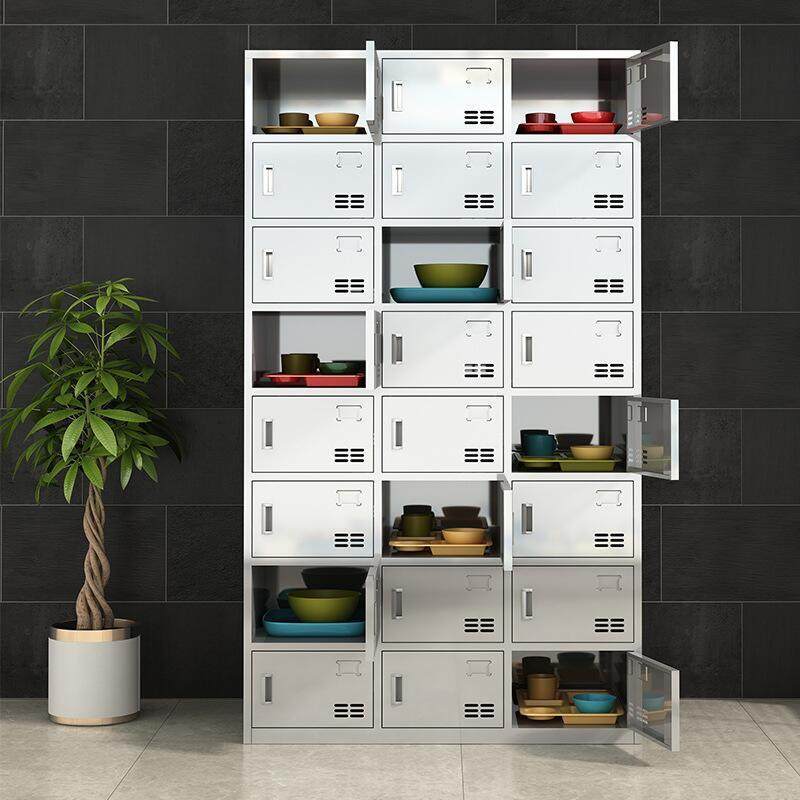 304不锈钢食碗柜工学校堂MH987餐柜员餐盘柜单位多格多门饭盒储物,商业/办公家具,办公储物柜,淘宝优惠券,粉丝福利购,淘宝优惠卷