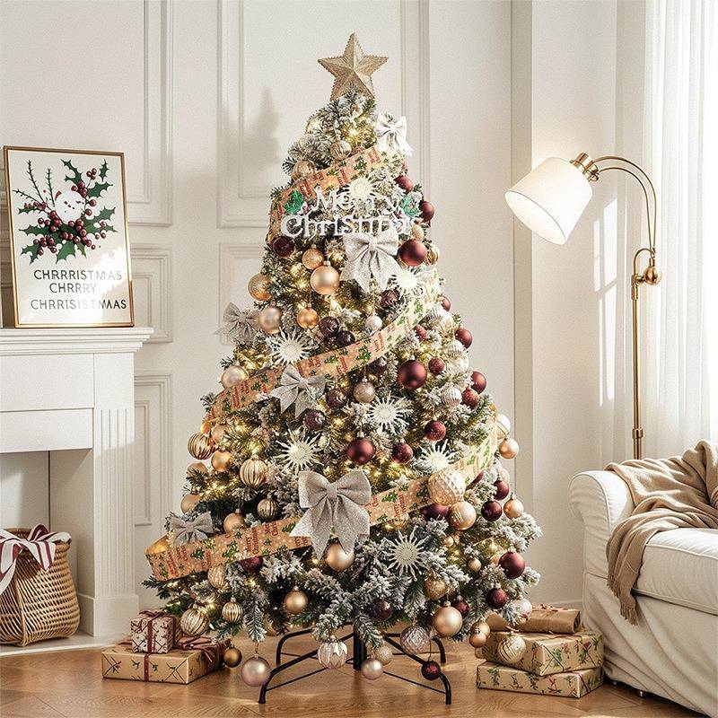 圣诞树用加家摆密套餐发光d1.5米1.874SD=ZH0米3米iy大型豪华圣诞