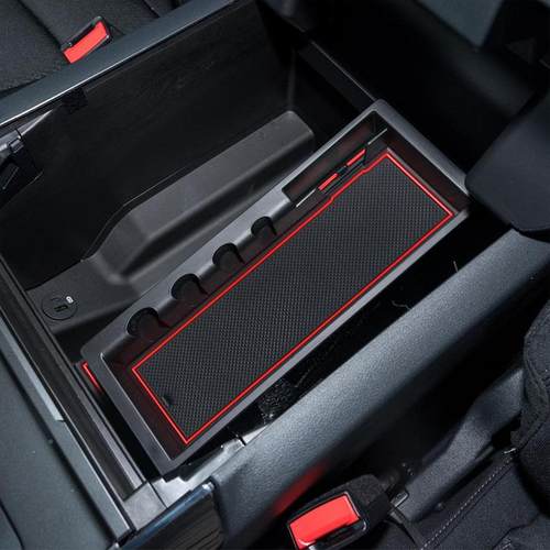 适用于福特21款F150门槽汽车改装猛扶禽置手箱物529装饰槽垫位防