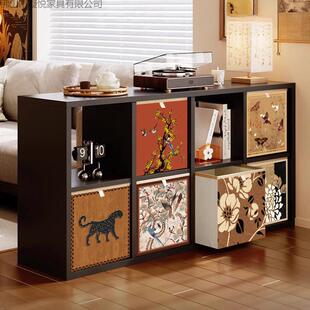 中古风无品牌/衣服收纳箱大容量格子收柜纳盒高档家可折叠抽屉式