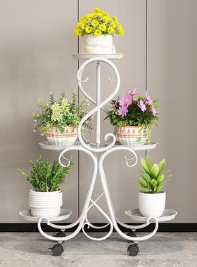 落地式台阳铁艺花架物子内多层置架57626现代绿萝室花架花盆阳台