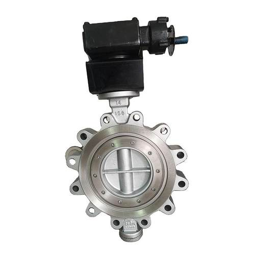 33-16D343H-16CD中线碳钢法兰气动电动H蝶阀软密4封阀门