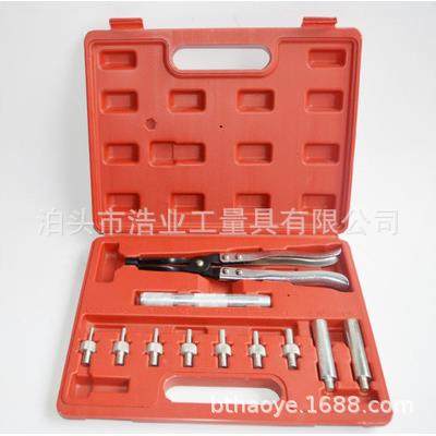 气门油封拆装汽修专用工具 11pc油封组 油封钳子气门弹簧压缩拆装