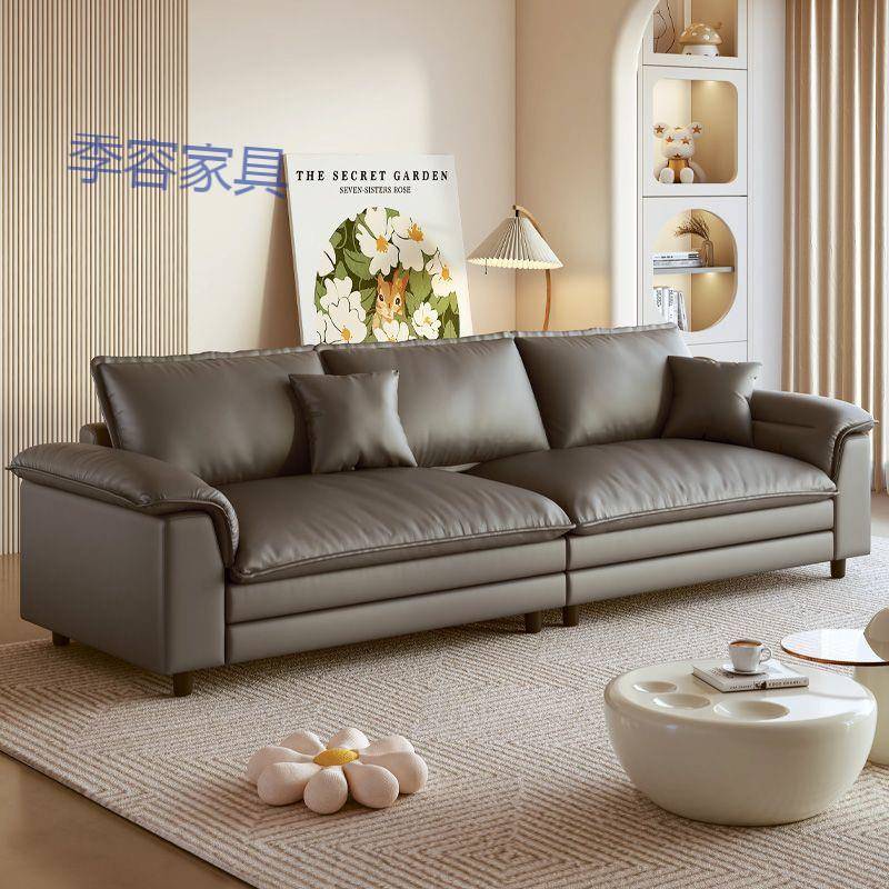 LYM大象耳朵沙发baxter科技布艺沙发客厅小户型网红简约奶油风绒