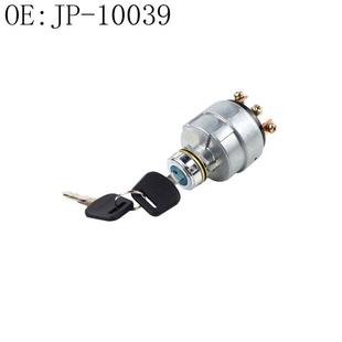 叉车工程机械配件适用JK406C-2点火开关预热启动开关JP-10039