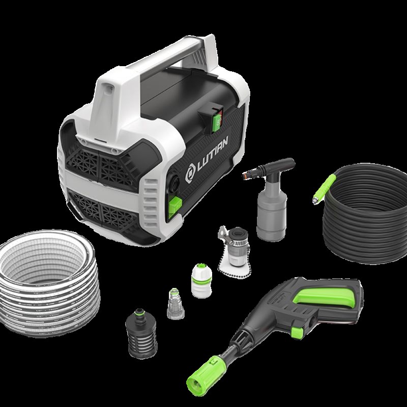 绿田洗车机卡顿1700W大功率220V高压清洗机泵洗车水枪220v插电式