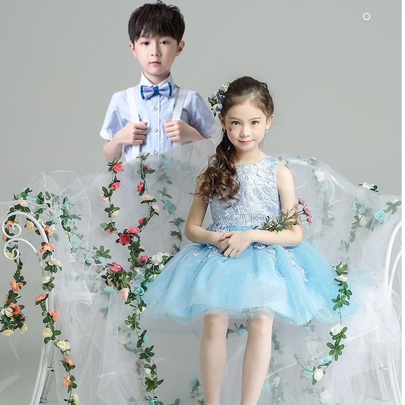儿童礼服公主裙洋气花童西装套装婚纱钢琴主持人走秀英伦演出服夏,童装/婴儿装/亲子装,儿童礼服,淘宝优惠券,粉丝福利购,淘宝优惠卷
