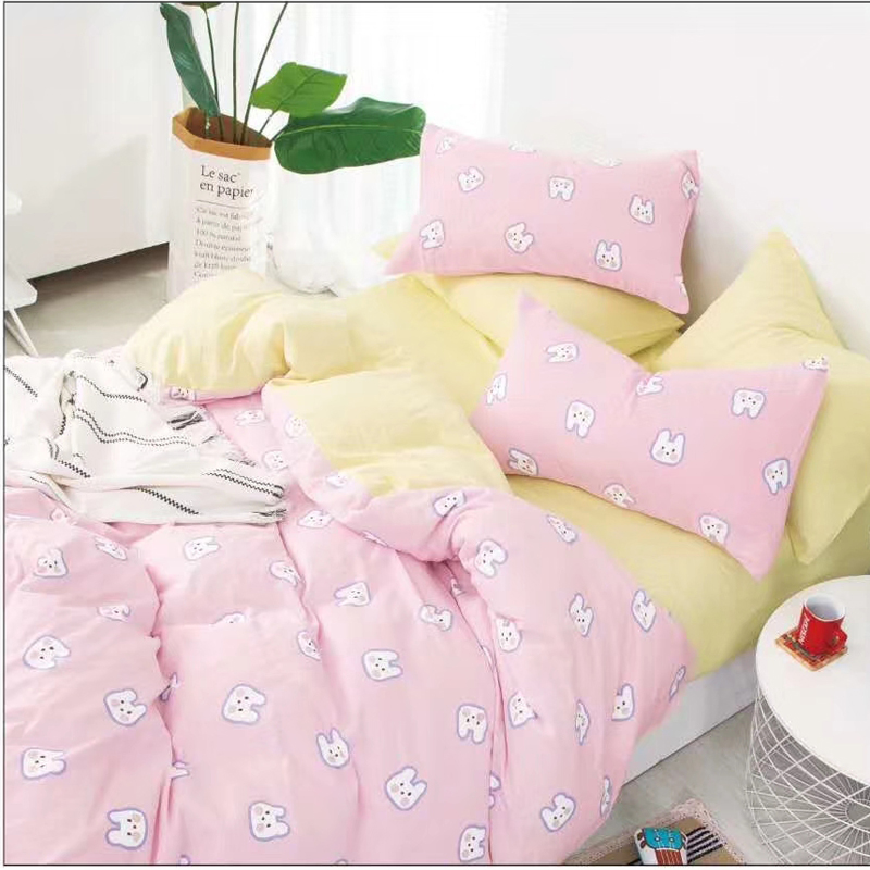 120150儿童卡通被套单件三件套定制订做棉纱纱布全棉双层纱纯棉