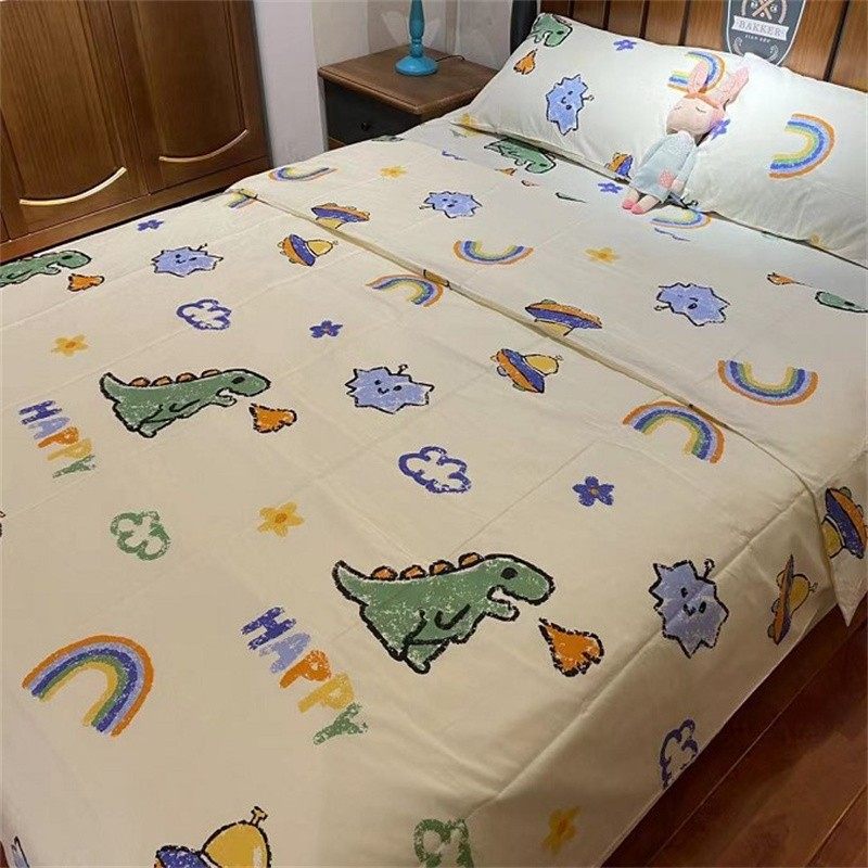 儿童被套单套纯棉男孩春夏卡通恐龙被罩幼儿园男童单件1.21.51.8m,床上用品,床单,淘宝优惠券,粉丝福利购,淘宝优惠卷