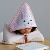 办公室披肩午休毯 儿童斗篷毯子 呼呼熊小学生教室午睡小毯子 秋季