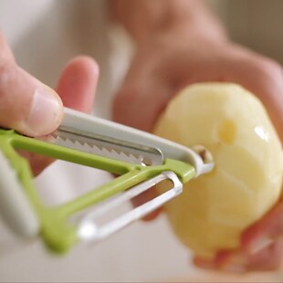 JosephJoseph削皮刀刮皮器家用多功能2合1去皮刀擦丝器蔬菜刨子