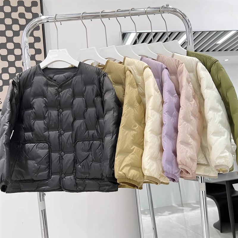 儿童轻薄羽绒服外套秋冬保暖男童女童中大童学生校服内搭神器内胆