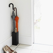 日式 放伞架子 简约雨伞架酒店大堂家用铁艺伞筒雨伞桶收纳桶落地式