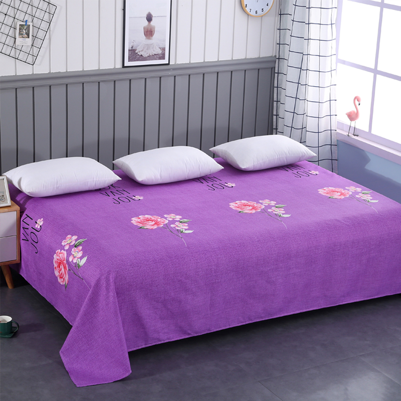 定做农村土炕炕单3米4米榻榻米床单2米2.5米防滑加厚加长大炕单布