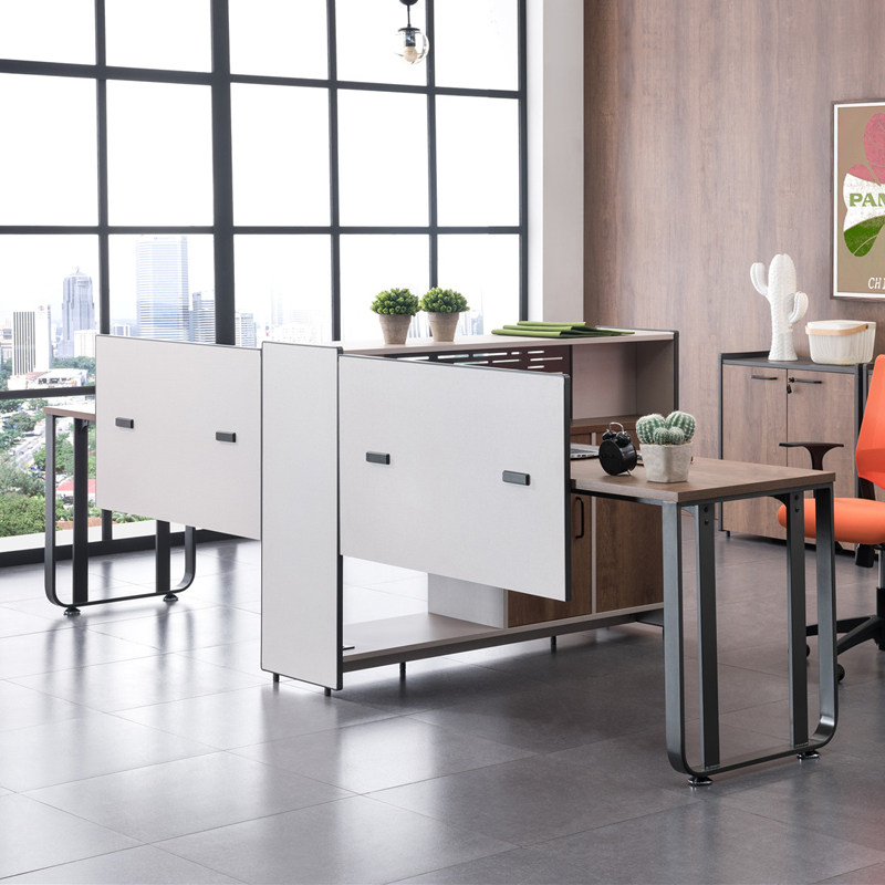 轻工业风双人四人员工办公工作电脑办公桌位屏风卡位工位桌子组合,商业/办公家具,办公电脑桌,淘宝优惠券,粉丝福利购,淘宝优惠卷