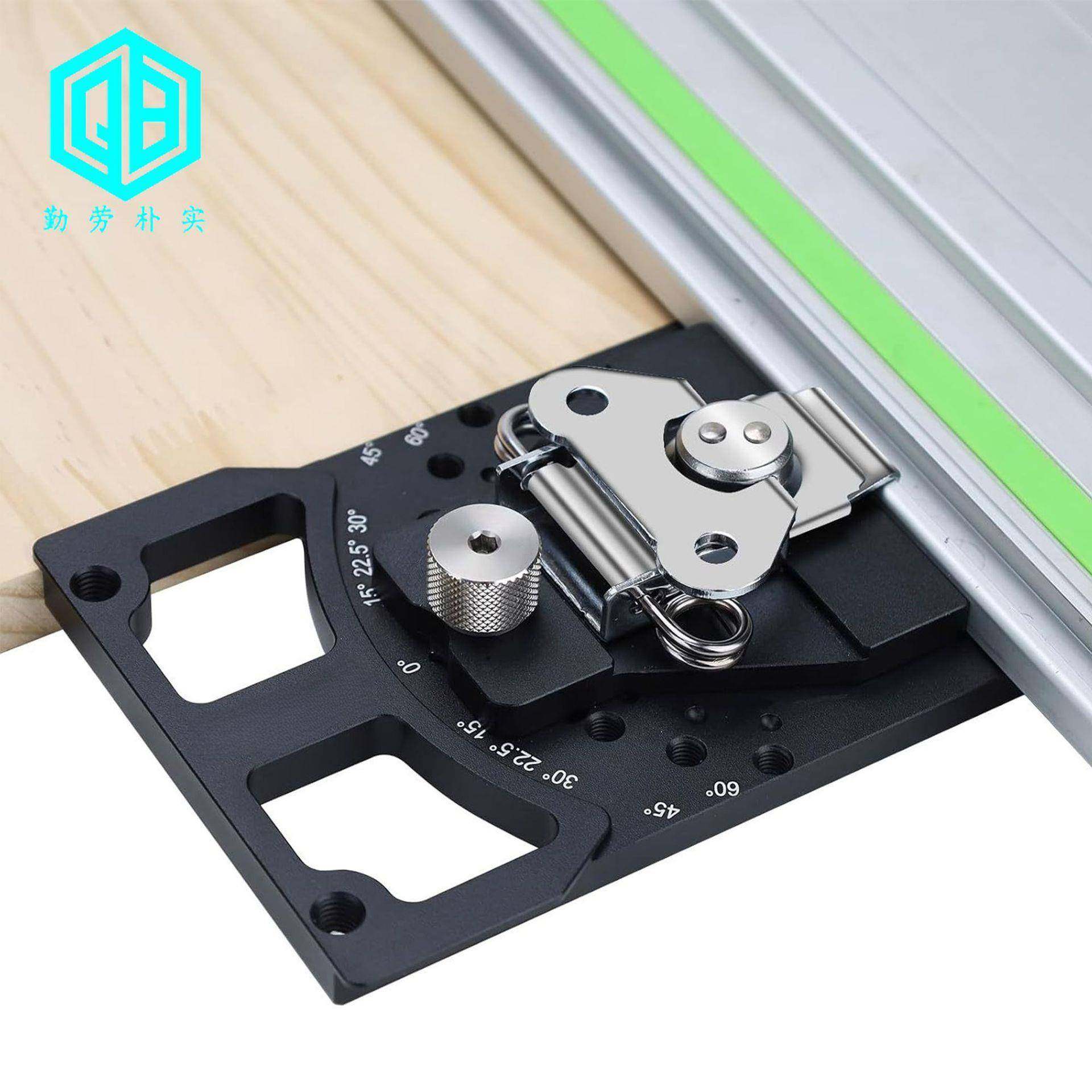 木工可调角度轨道锯方形90度导轨方形导轨与Festool和Makita兼容