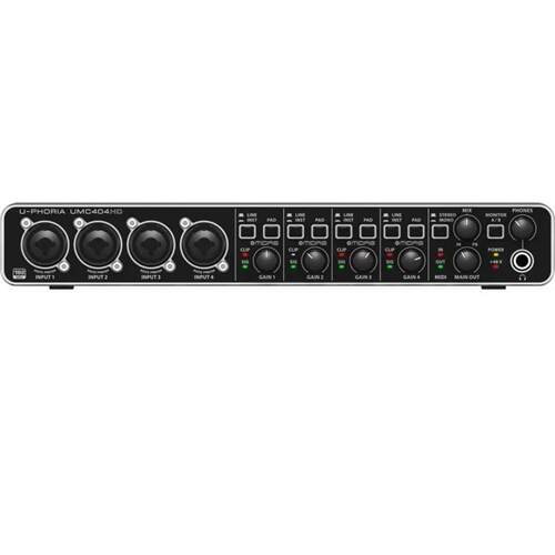 BEHRINGER/百灵达 UMC404HD棚级USB电脑声卡