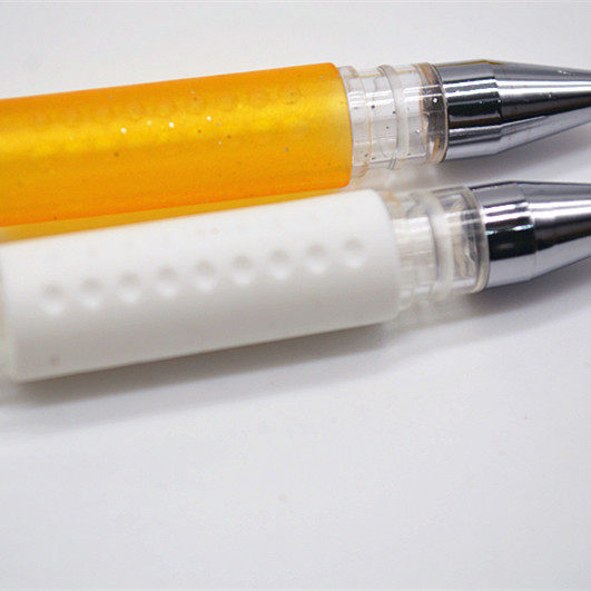 欧标空笔杆 办公学生通用中性笔芯替换笔管外壳金色白色欧标笔壳