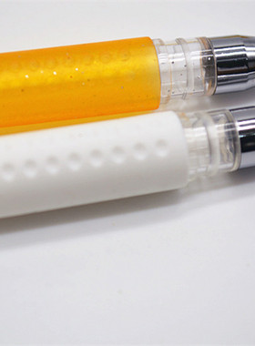 欧标空笔杆 办公学生通用中性笔芯替换笔管外壳金色白色欧标笔壳