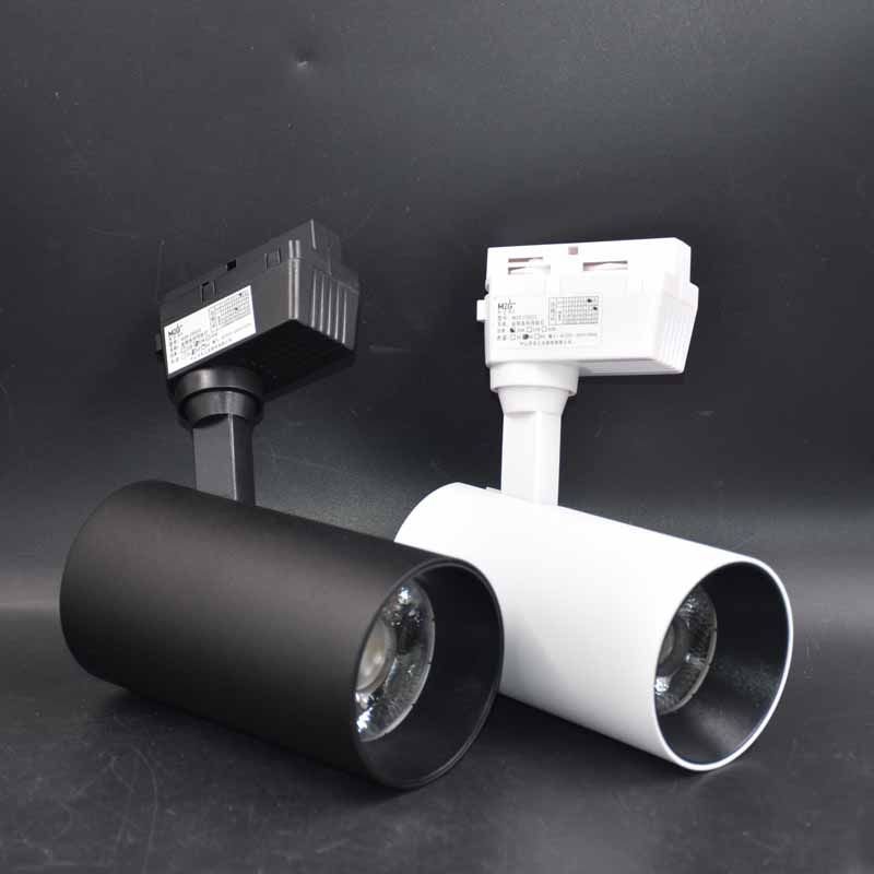 名之光led导轨道COB轨道射灯黑金刚24W32W40瓦服装模特展厅商场灯,家装灯饰光源,轨道灯,淘宝优惠券,粉丝福利购,淘宝优惠卷