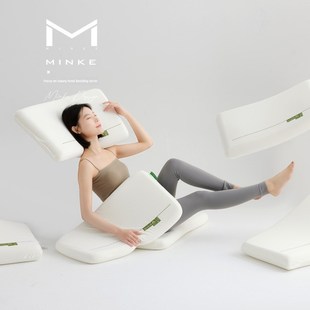 闵客零压力记忆泡沫枕慢回弹枕支撑颈椎深度睡眠侧睡酒店枕芯