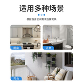 86型户外明装 插座防水盒一体保护罩室外明线一开五孔开关面板超薄