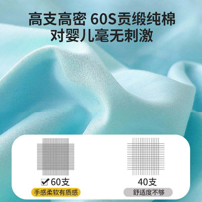 幼儿园被子三件套午睡被褥套的小儿童入园床品夏季宝宝六纯棉a类