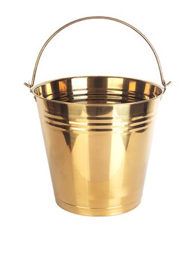 不锈钢喜庆红色喜事结婚满月陪嫁水桶金通家用手提洗车拖地桶商用