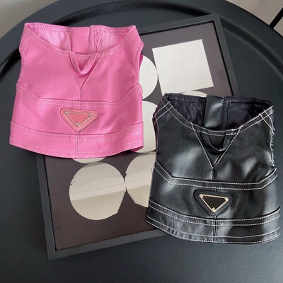 狗狗秋冬衣服皮背心短背心泰迪比熊雪纳瑞猫咪宠物潮酷pu机车夹克