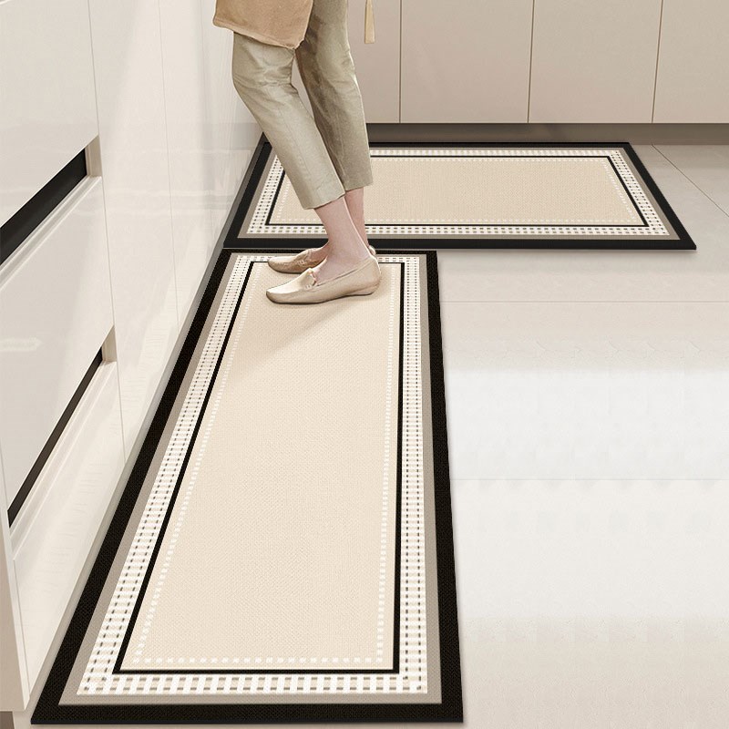 厨房专用地垫硅藻泥吸水吸油防滑脚垫可擦免洗防油地毯可裁剪专业