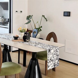 【莫里斯】桌旗法式氛围感高级感防水长条布艺茶几台布盖布