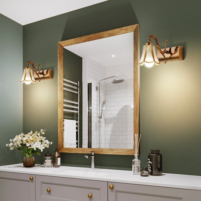 欧式镜前灯卫生间镜子上的灯浴室洗手间洗手台洗漱台厕所壁灯复古,家装灯饰光源,镜前灯/化妆补光灯,淘宝优惠券,粉丝福利购,淘宝优惠卷