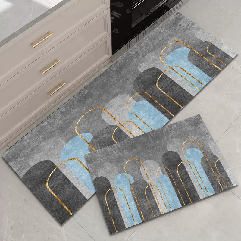 厨房防油防水地垫长条吸水家用地垫防滑脚垫家用垫子进门门垫地毯
