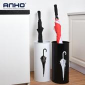 A292NHO雨圆伞桶用简约铁制家圆形雨伞架防收潮纳桶柱