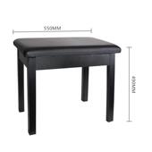 单人钢琴凳纹凳木质HID腿电子软琴凳耐用柔椅子坐垫家用木电钢琴