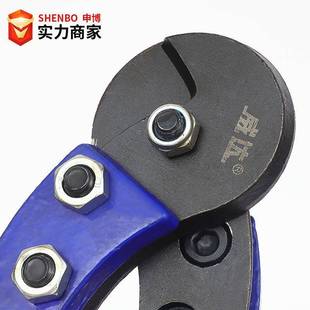 威达工业级钢丝绳剪丝AGI断线钳力铬钼钢锋省钢绳剪刃口利