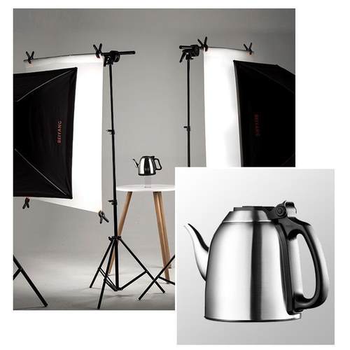 柔支光纸支牛架套装加厚硫13386酸摄影油纸架纸背景架证件照拍摄