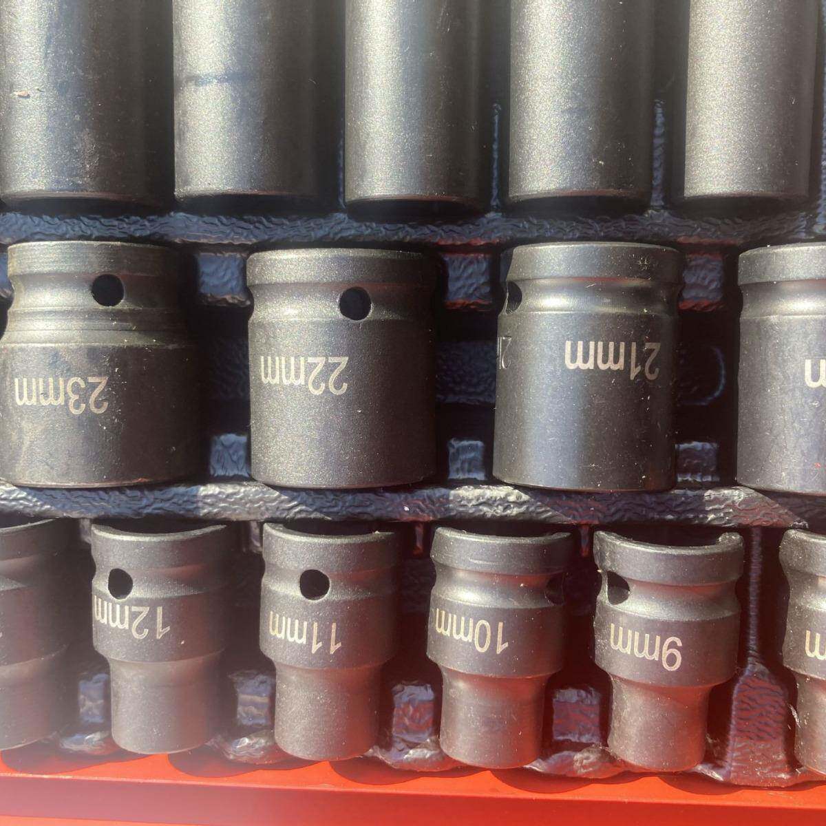 85812气修.5MM系列12短加长动套筒加厚35件套/组合汽机工具